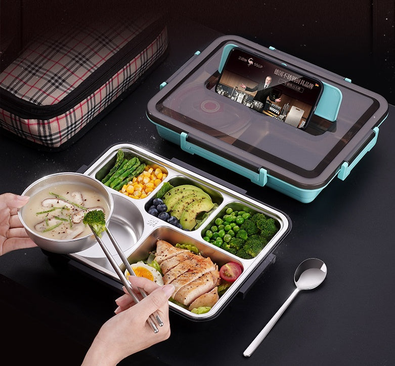 Stainless Steel Split Lunch Box