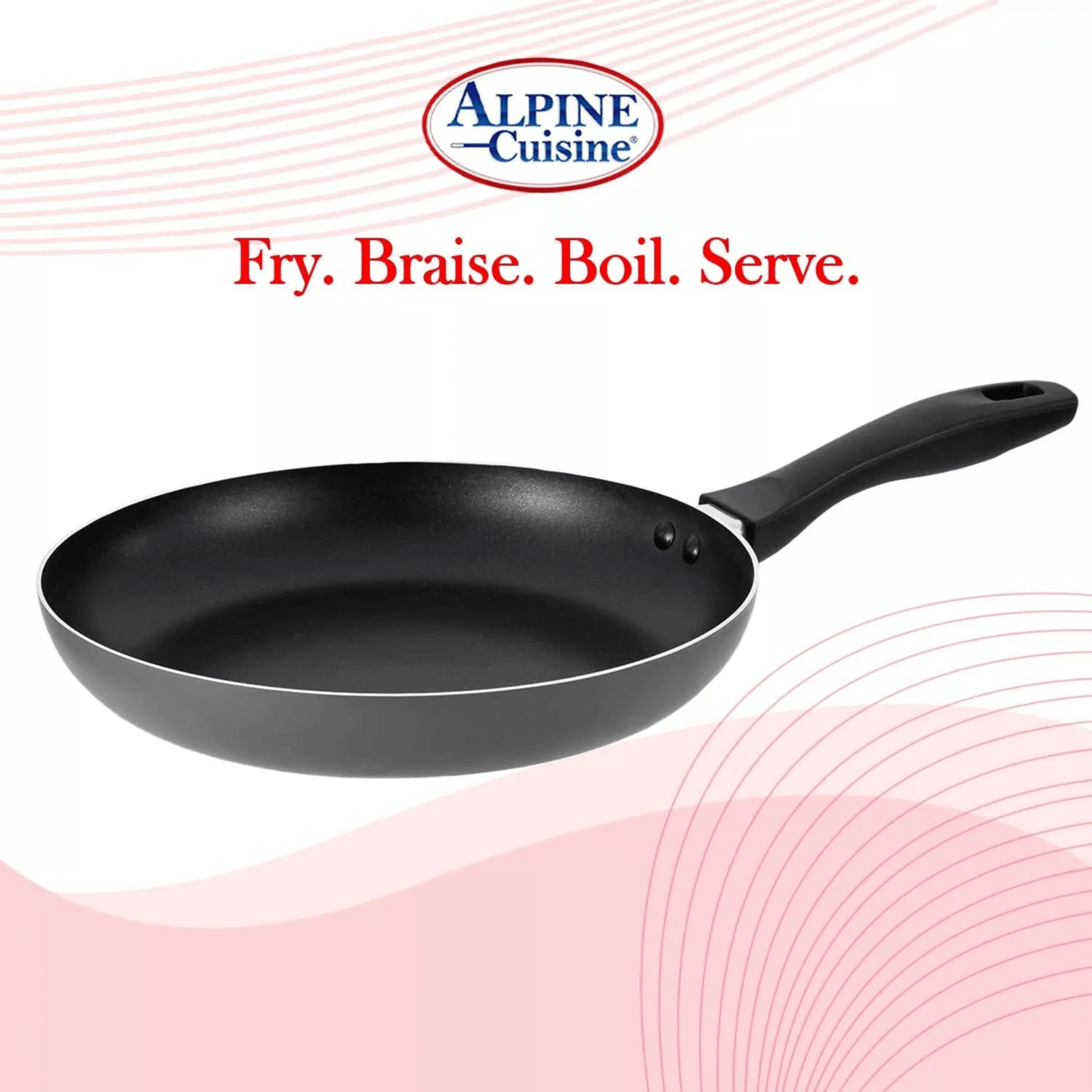 Alpine Non-Stick Aluminum Fry Pan Set