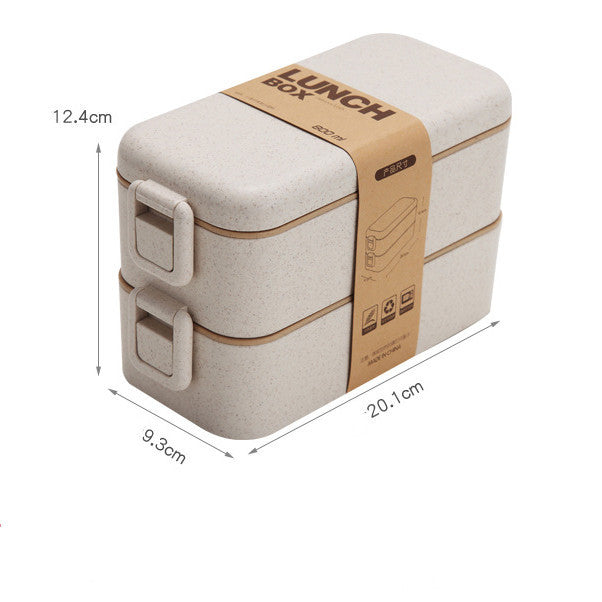 Wheat Straw Lunch Box Japanese