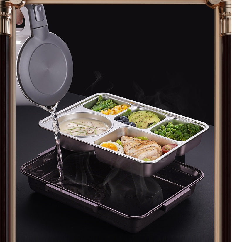 Stainless Steel Split Lunch Box