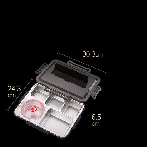 Stainless Steel Split Lunch Box