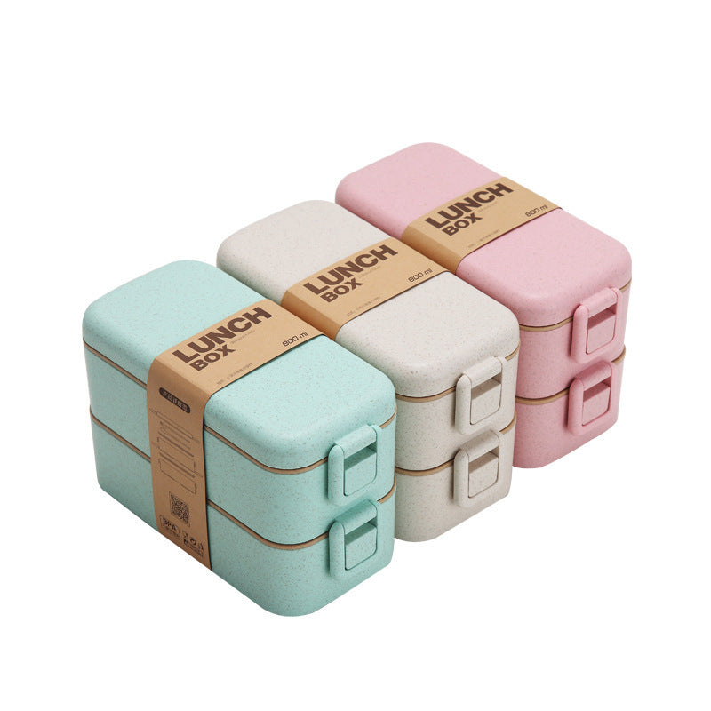Wheat Straw Lunch Box Japanese