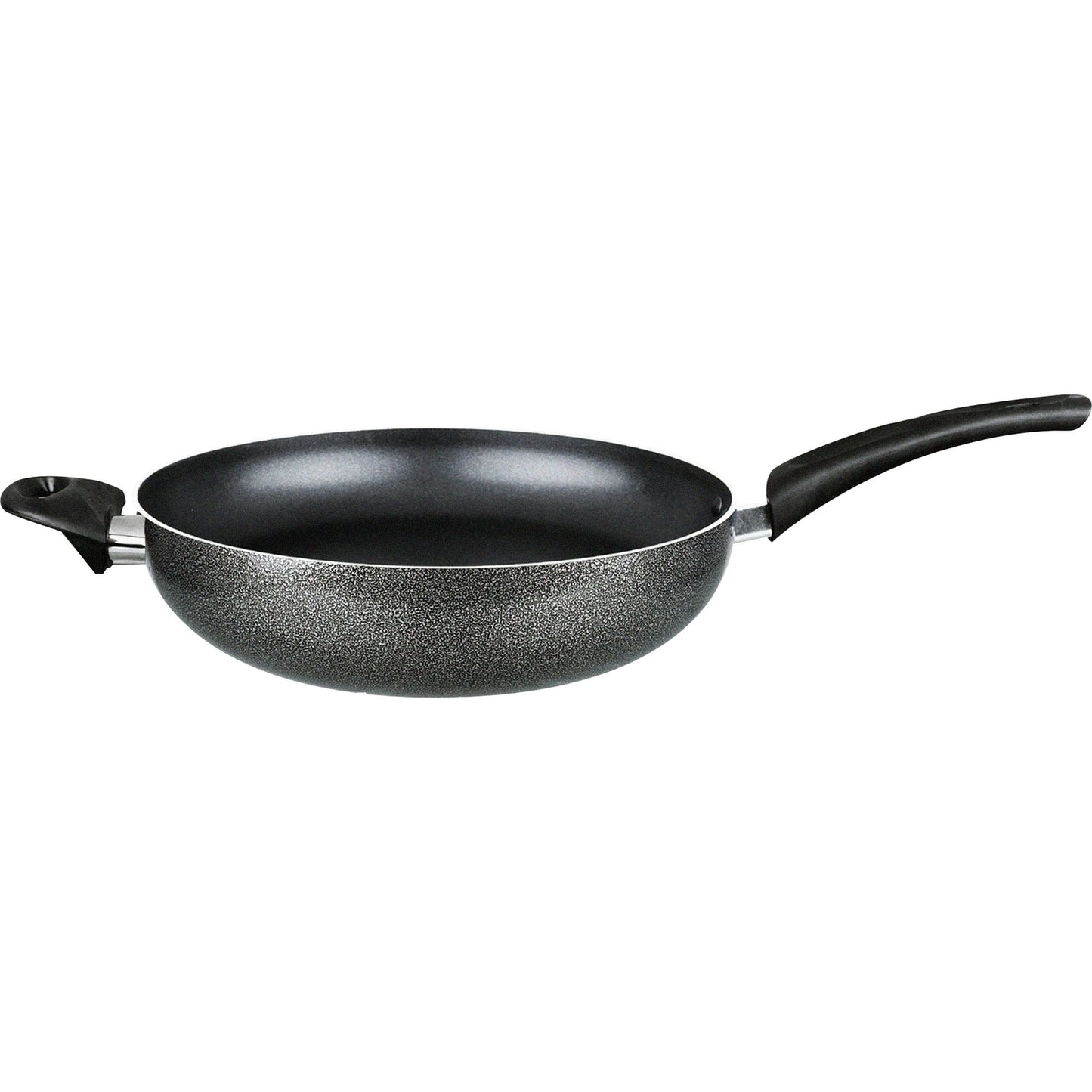 Non-Stick Aluminum Wok in Gray