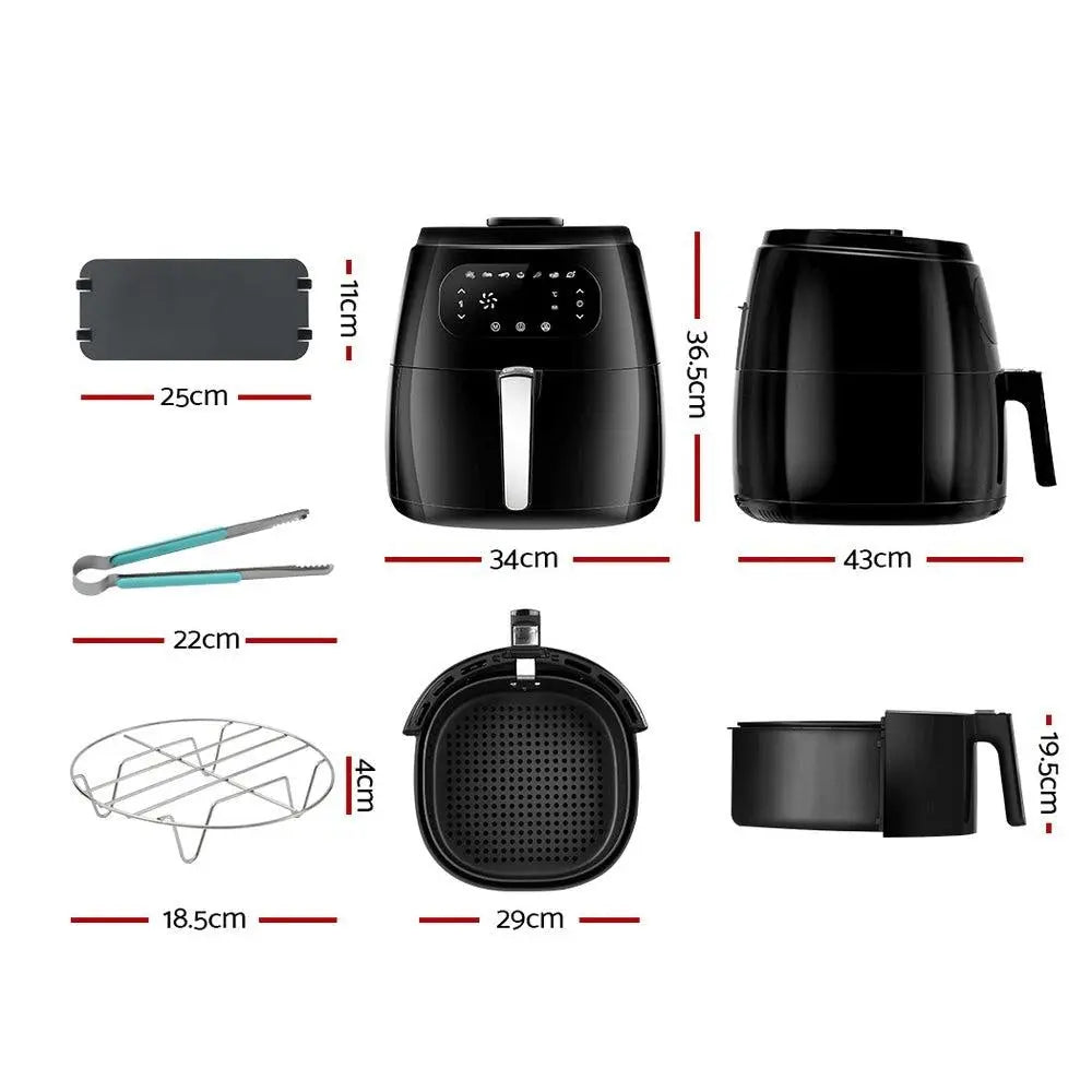 Oil Free Deep Air Frying Cooker