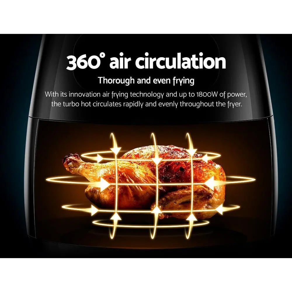 Oil Free Deep Air Frying Cooker