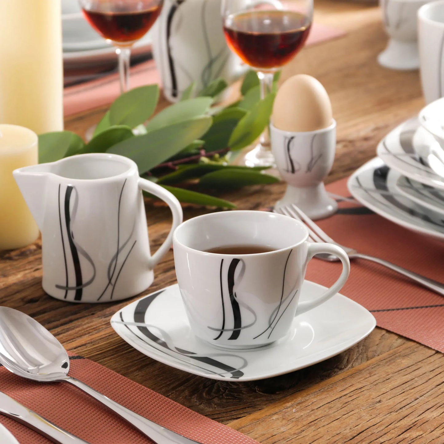 Porcelain dinnerware sets
