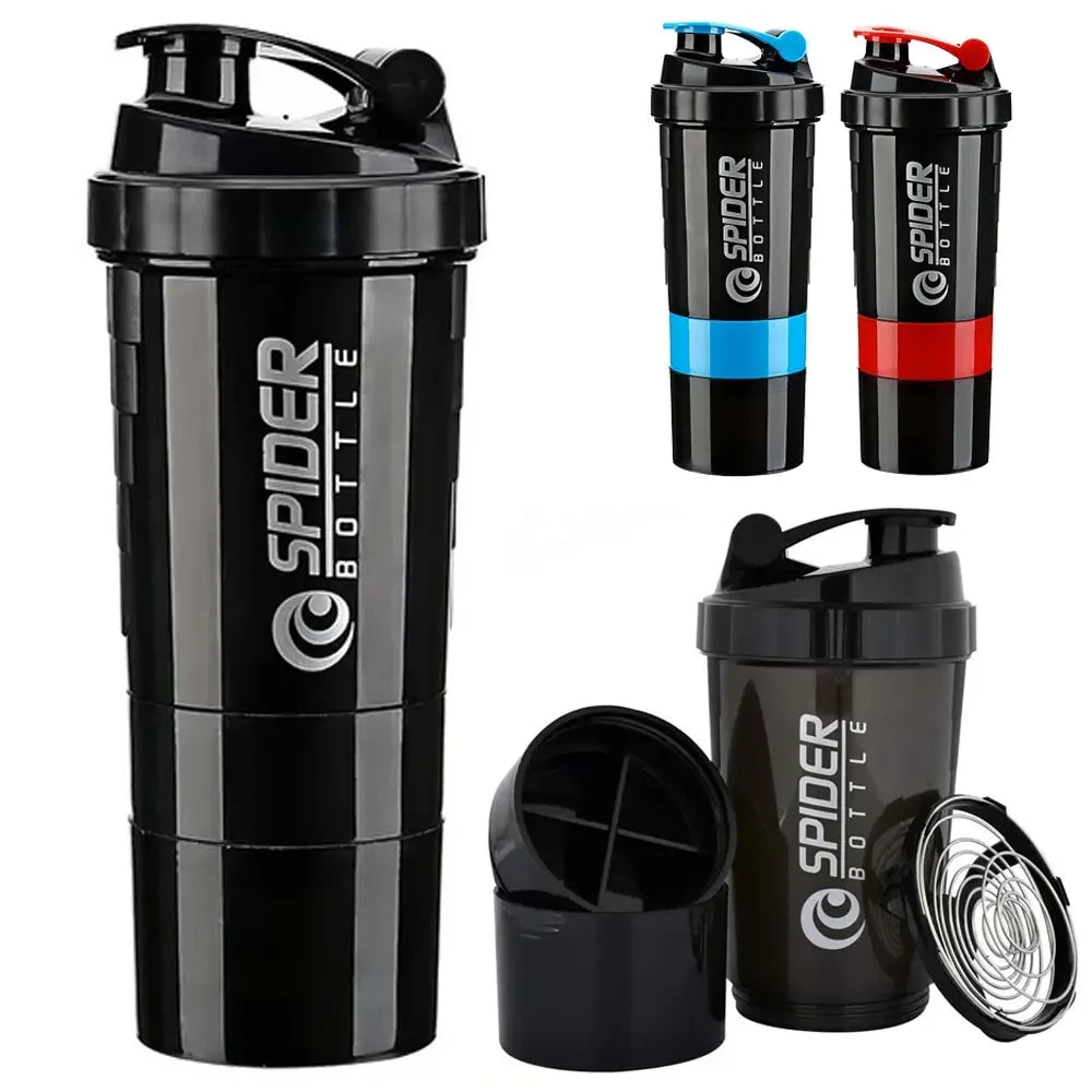 Protein Bottle Powder Shake Cup Large