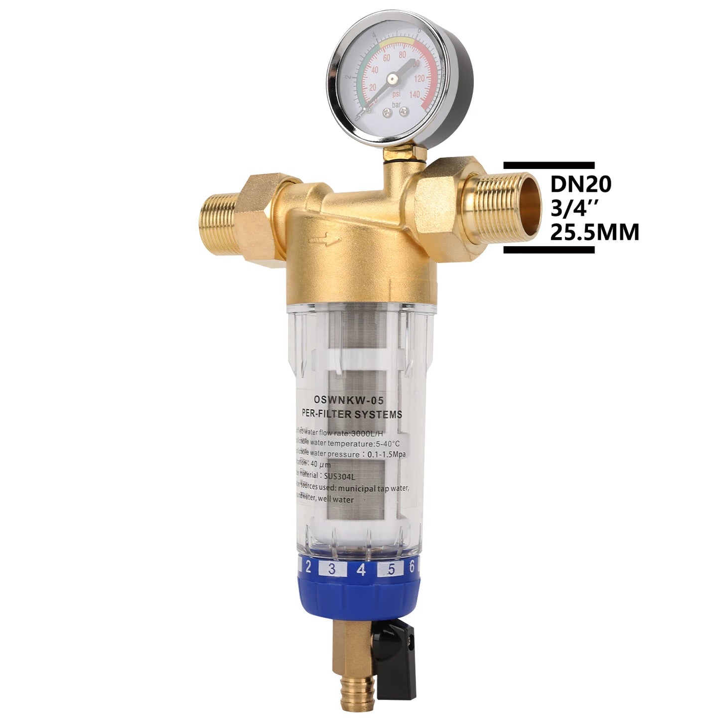 Sediment water filters