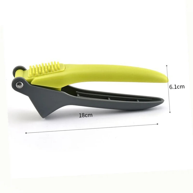 Stainless Steel Garlic Press Crusher