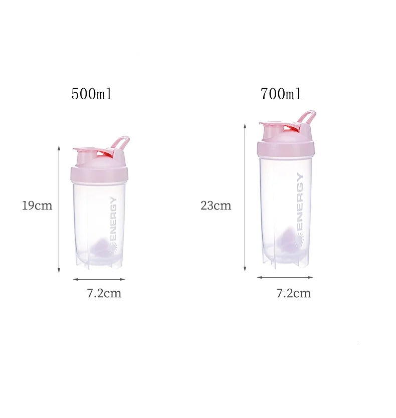 Bottle Protein Shaker Outdoor Travel Portable