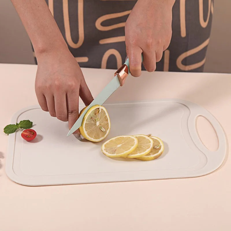 Non-Slip Plastic Chopping Board