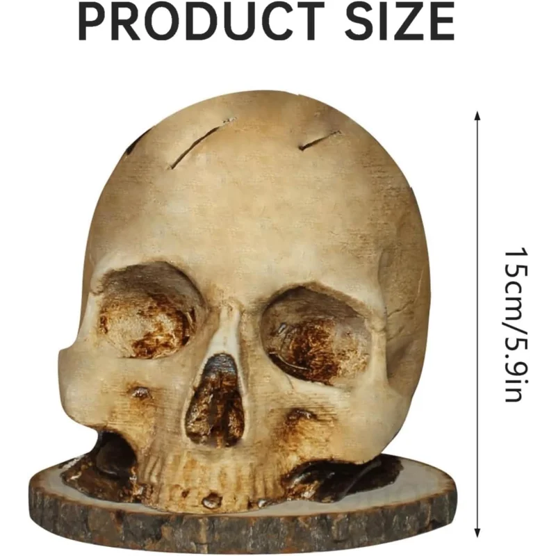 Skull Knife Holder for Kitchen