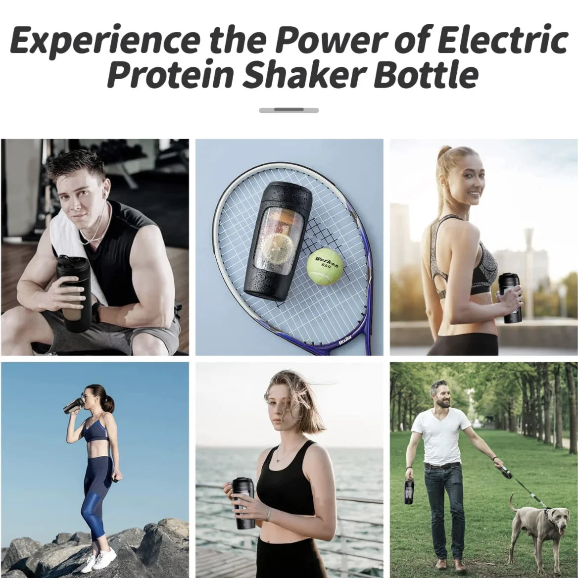 Fully Automatic Protein Shaker bottle
