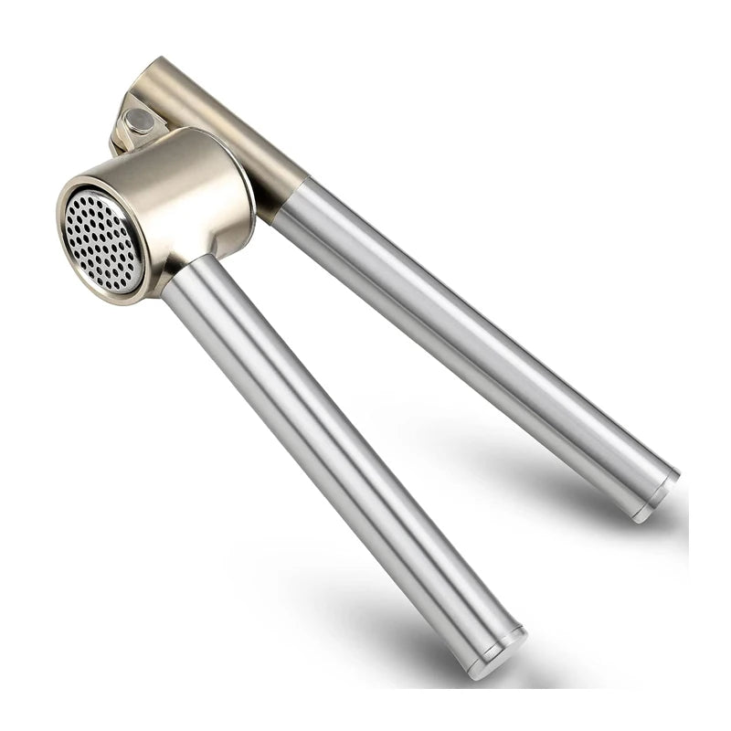 Garlic Press With Cleaning Brush Set