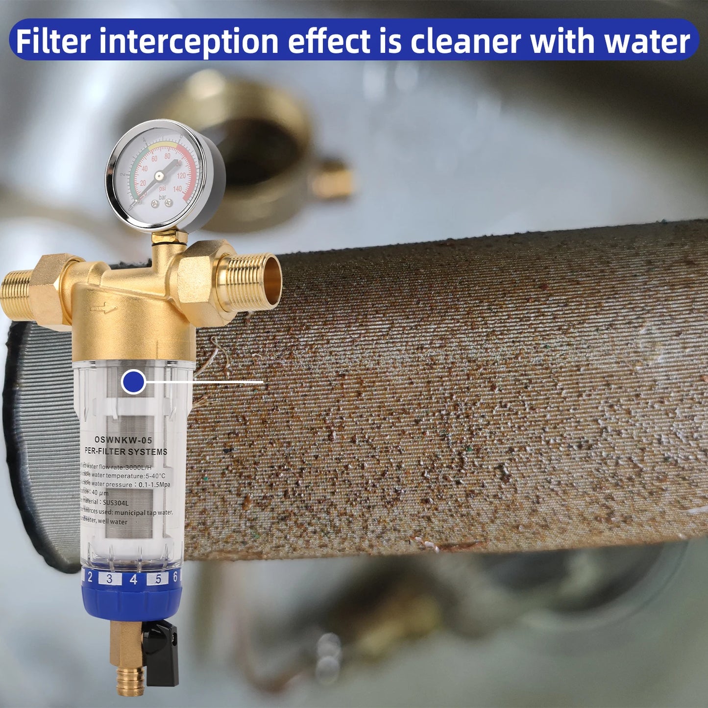 Sediment water filters