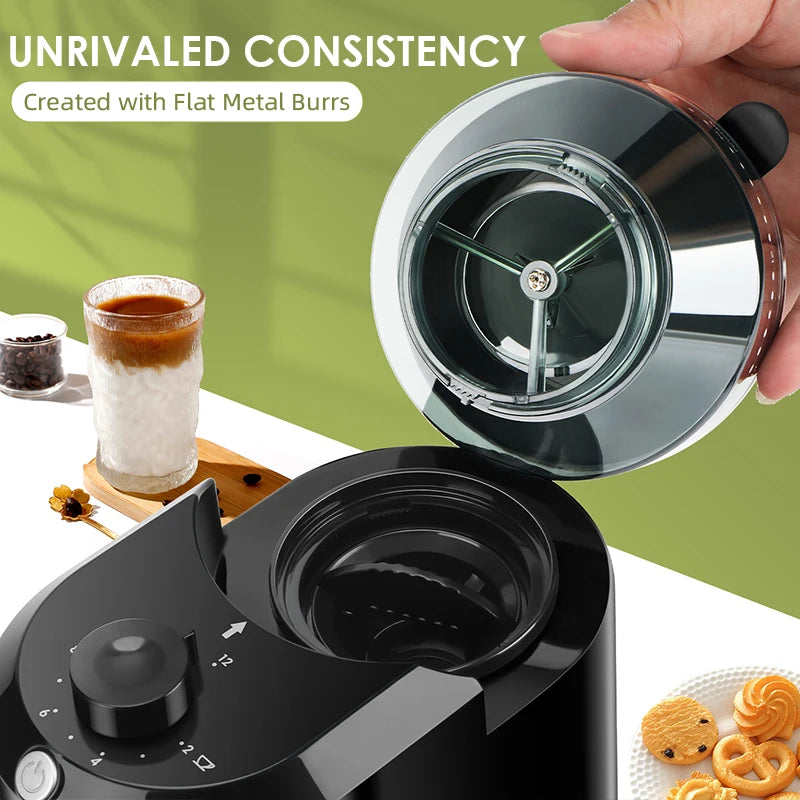Coffee Maker With Grinder