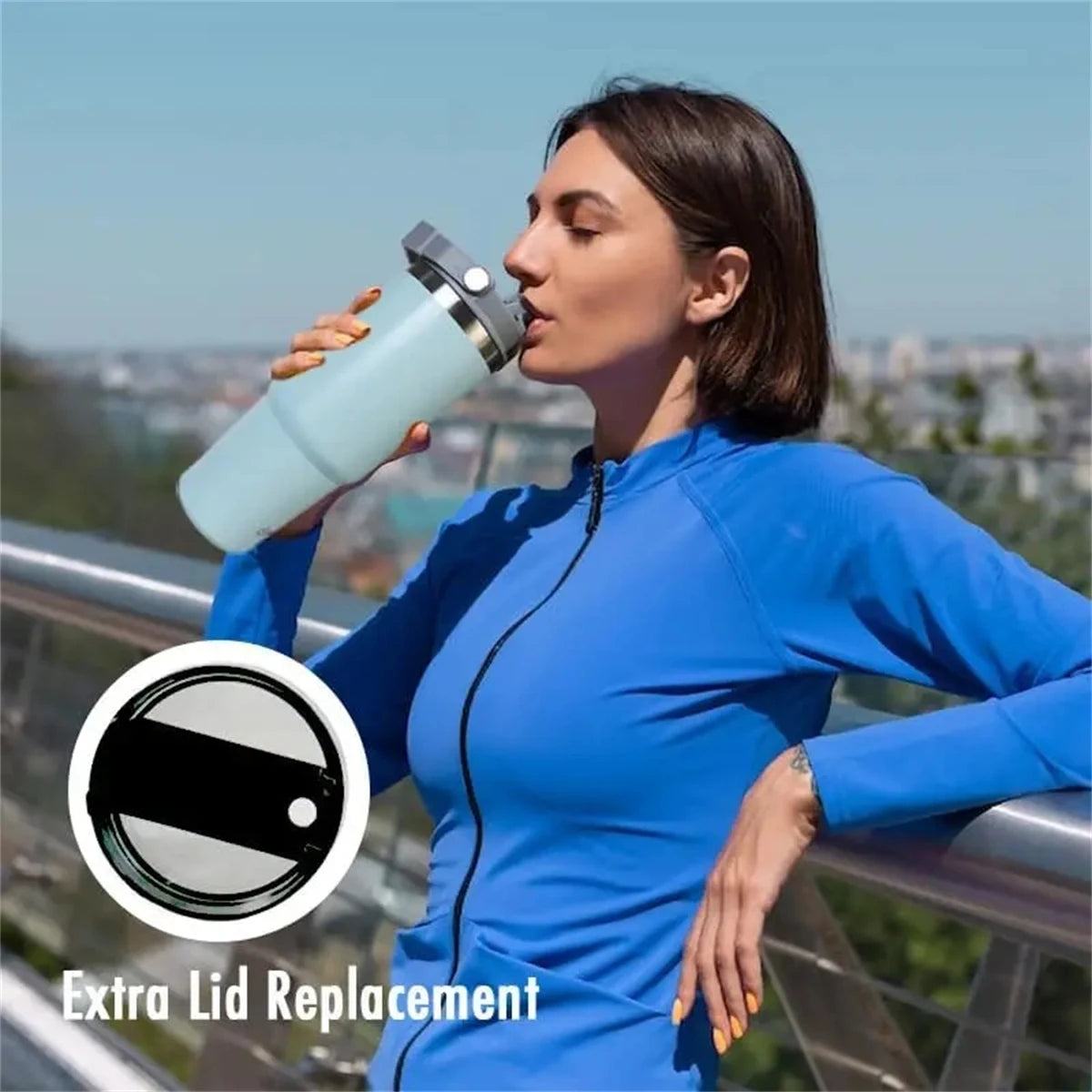 Vacuum Tumbler with Lid