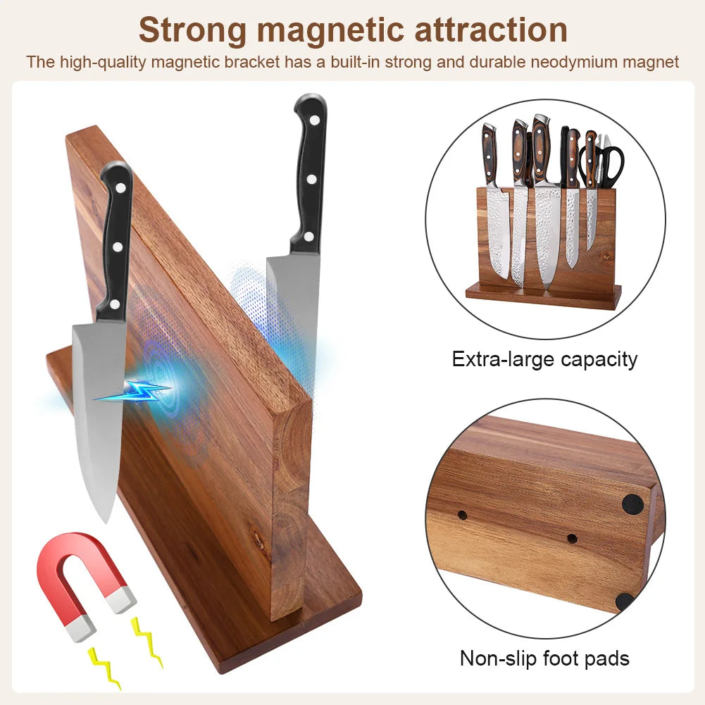 Magnetic Knife Block Double-Sided