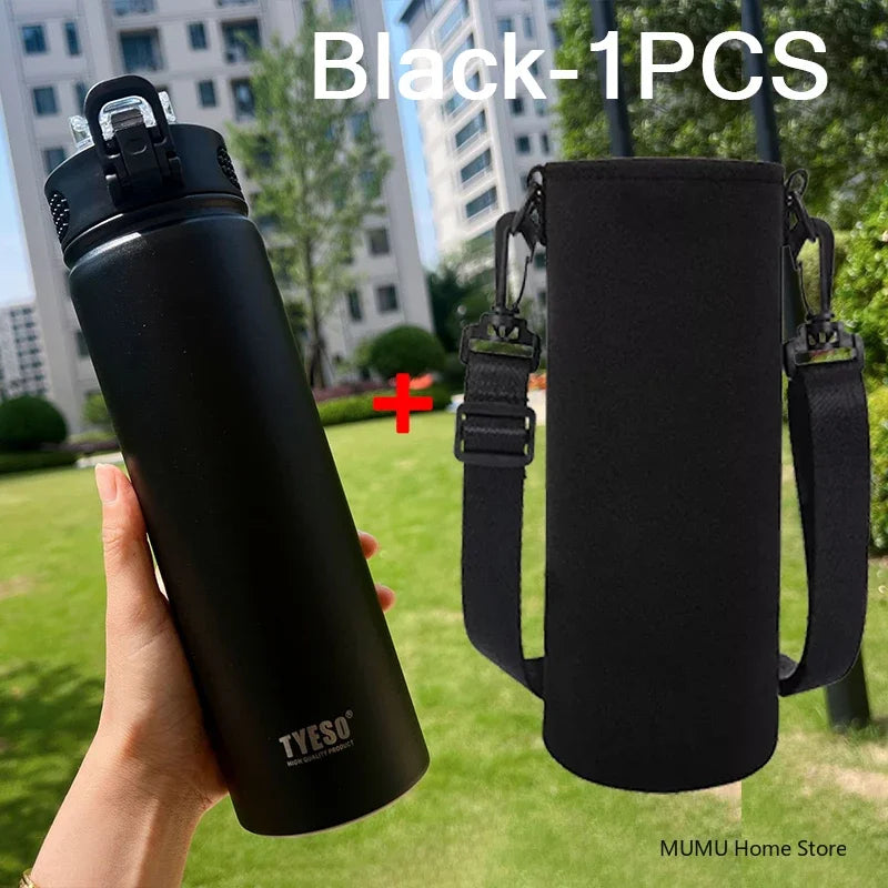 Thermos Bottle With Straw