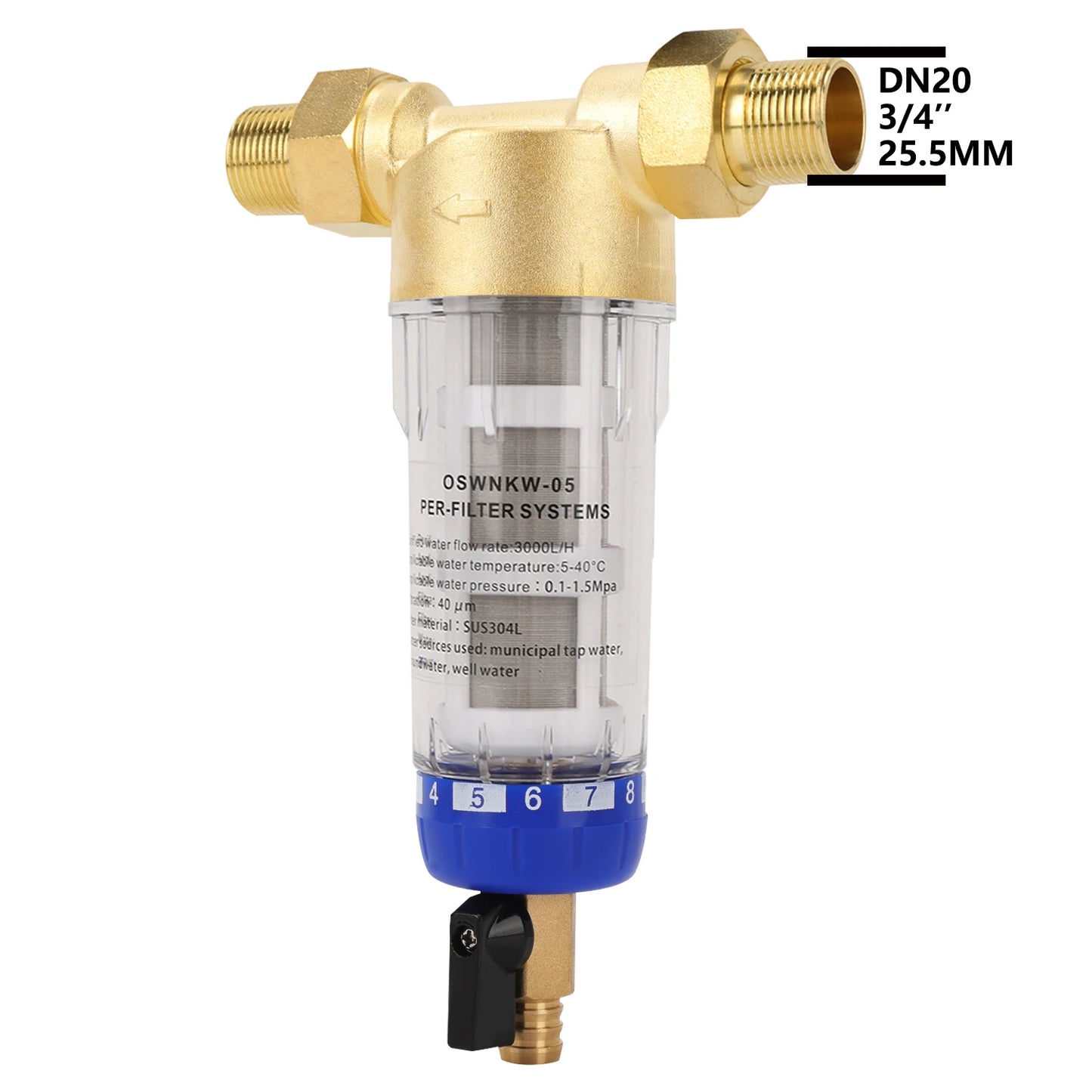 Sediment water filters