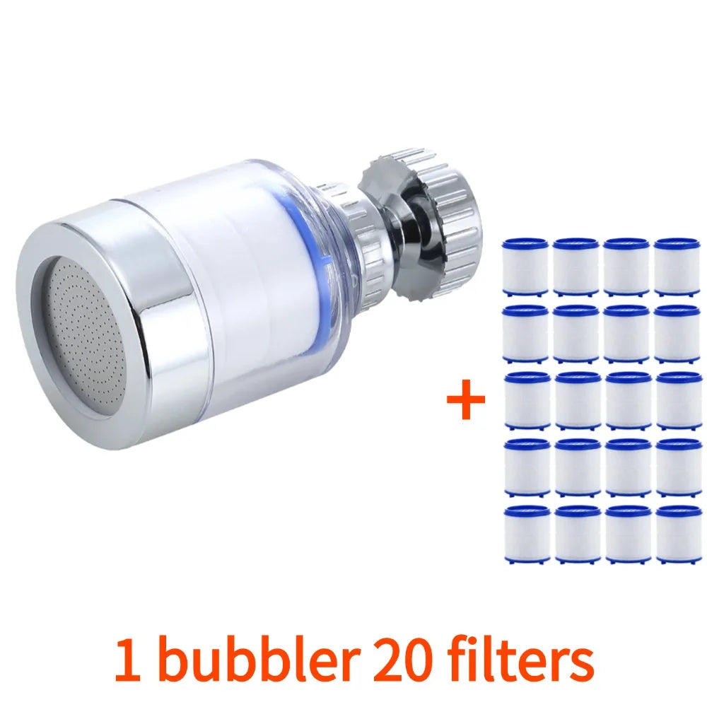 showerhead that filters water