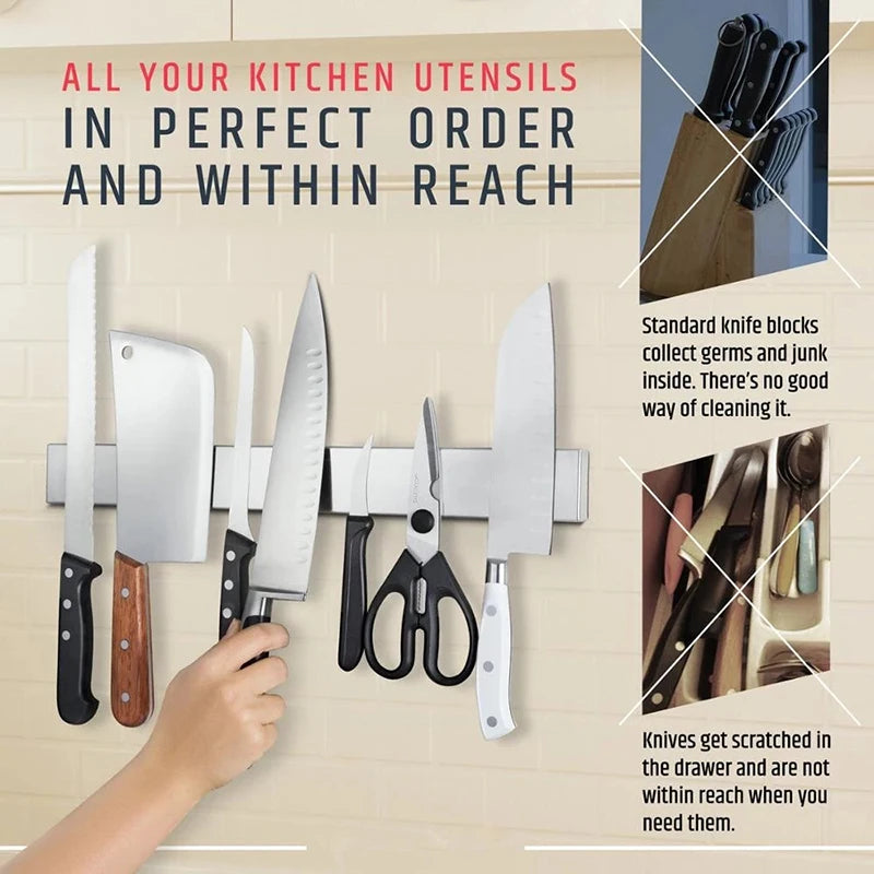 Professional Magnetic Knife Strip