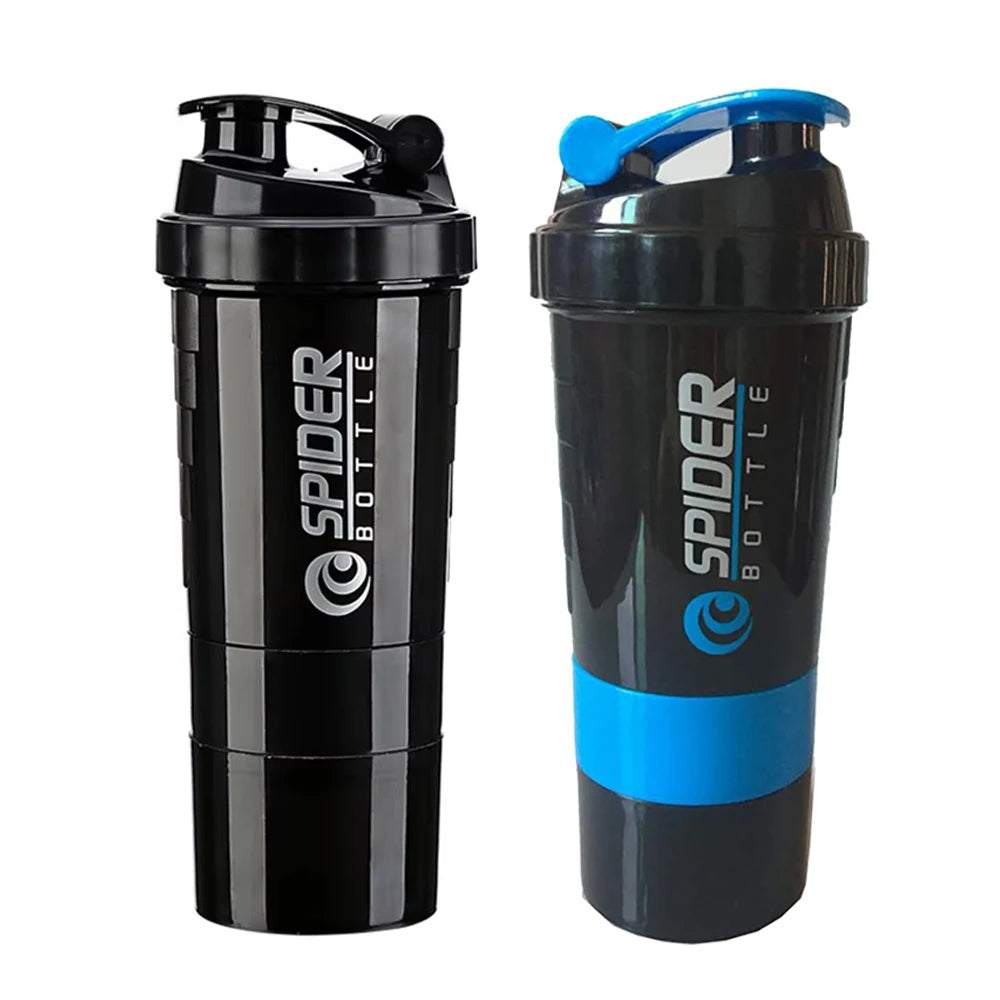 Protein Bottle Powder Shake Cup Water Bottle Plastic
