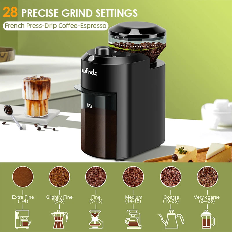 Coffee Maker With Grinder