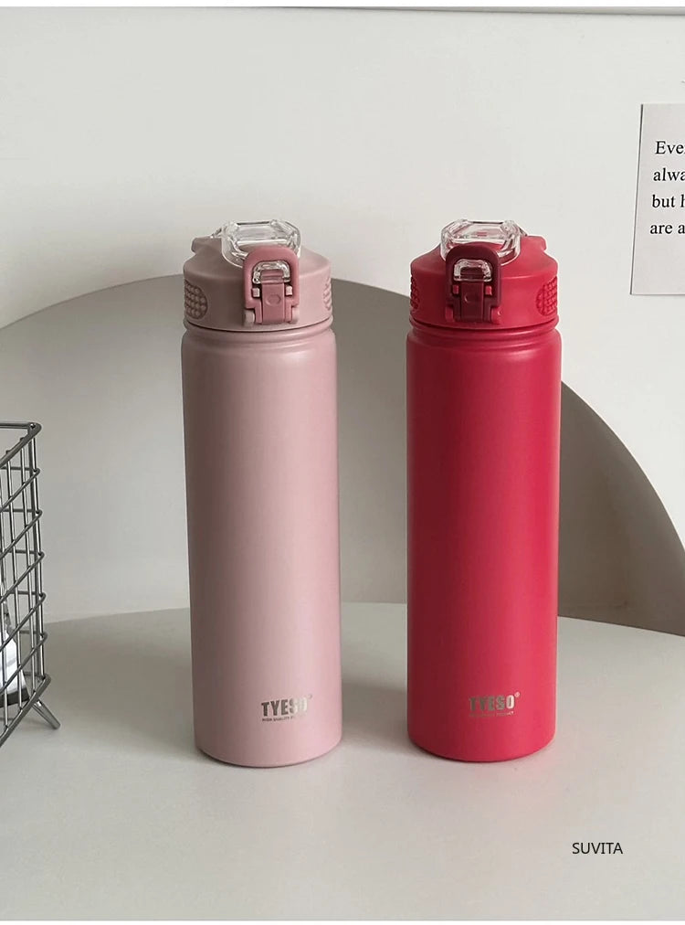 Thermos Water Bottle With Straw