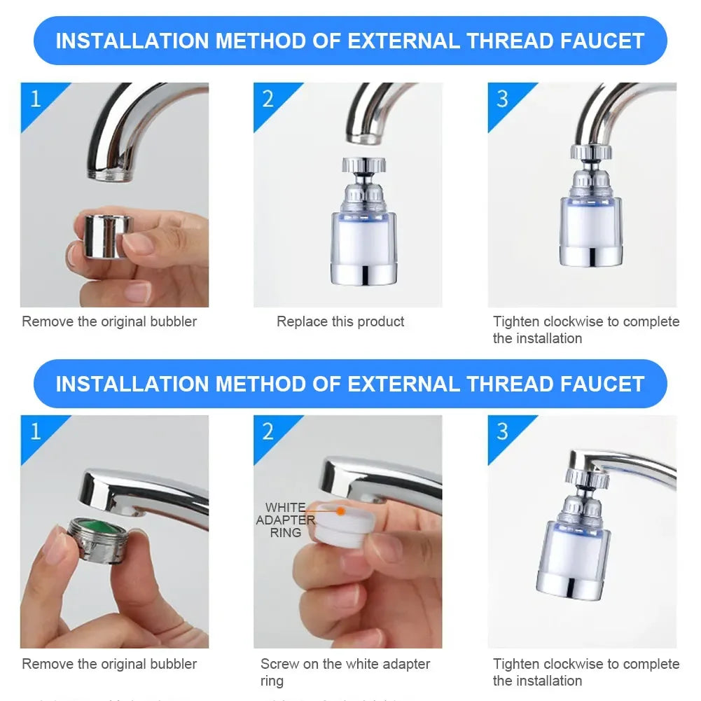 showerhead that filters water