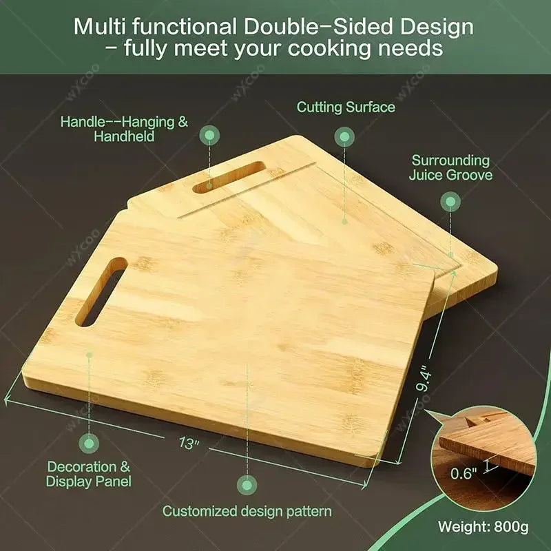 Natural Bamboo Kitchen Cutting Board