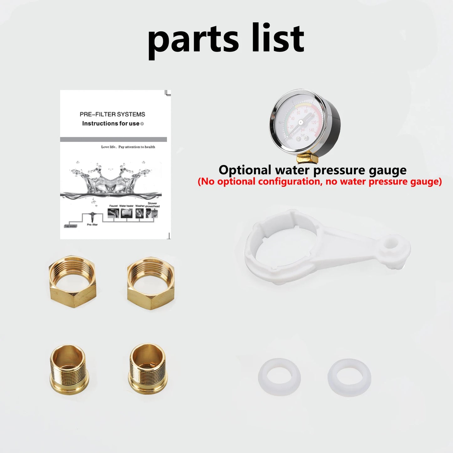 Sediment water filters