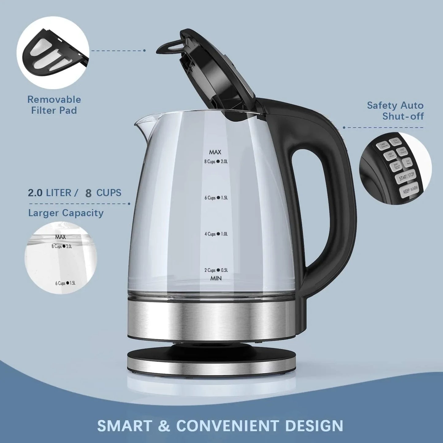 Electric Glass Kettle