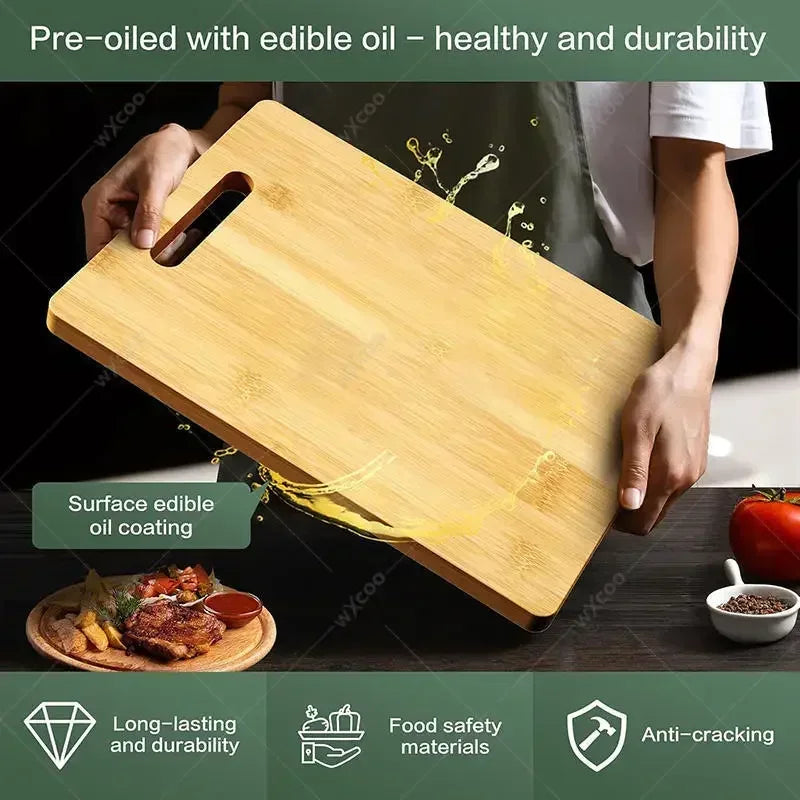 Natural Bamboo Kitchen Cutting Board