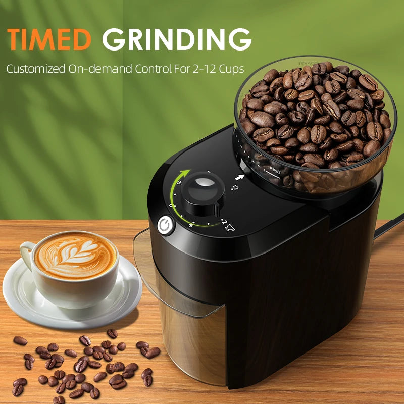 Coffee Maker With Grinder