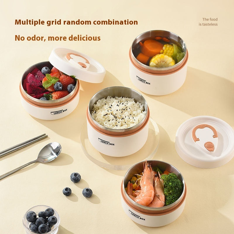 Japanese Stainless Steel Insulated Lunch Box