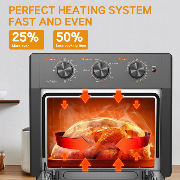 Air Fryer Toaster Oven 5-In-1