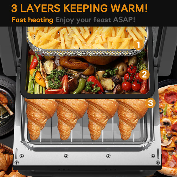 Air Fryer Toaster Oven 5-In-1