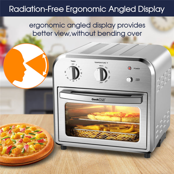 Silver Air Fryer Oven