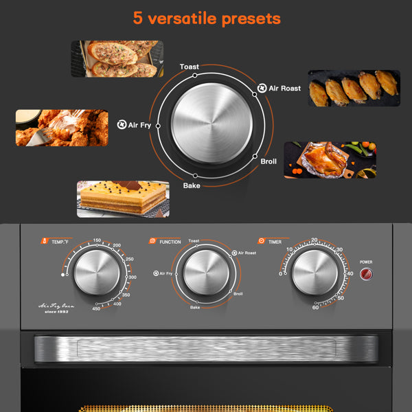 Air Fryer Toaster Oven 5-In-1