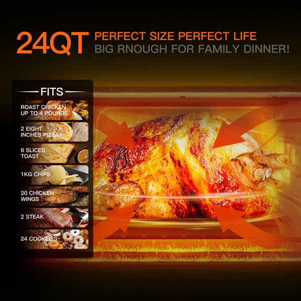 7-In-1 Air Fryer Toaster Oven