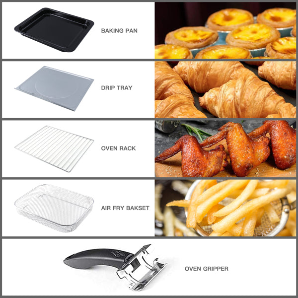 Air Fryer Toaster Oven 5-In-1