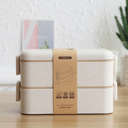 Wheat Straw Lunch Box Japanese