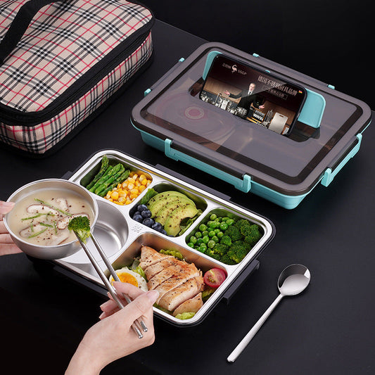 Stainless Steel  Split Lunch Box