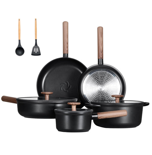 Ceramic Cookware Sets 15 Pcs