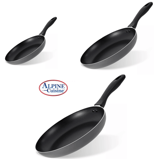 Alpine Non-Stick  Aluminum Fry Pan Set