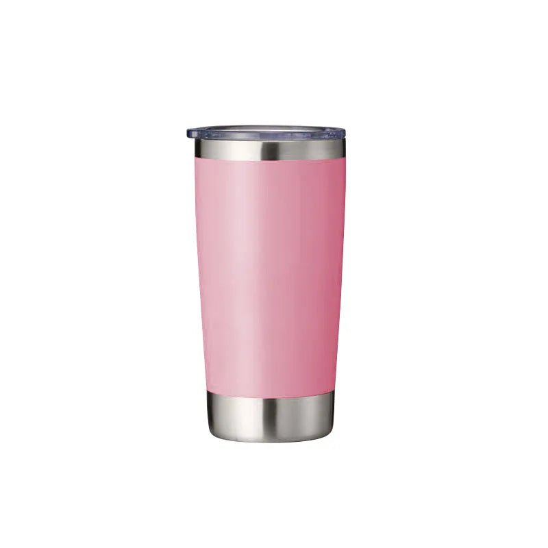 Custom 20 oz Tumbler with Lid Stainless Steel Double Wall Vacuum Insulated Travel Mug Coffee Cup Great for Cold