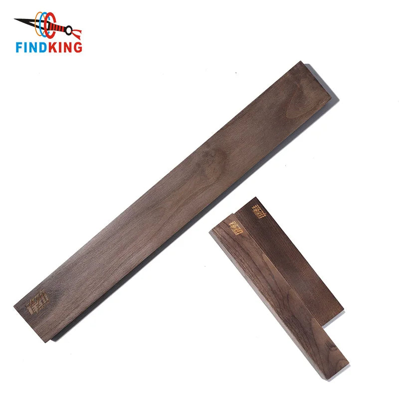 New Design FINDKING Powerful Magnetic Knife Strip Handmade Acacia Wood Knives Holder Wall Mount Block  3pcs 12' 16' 18 inch Rack