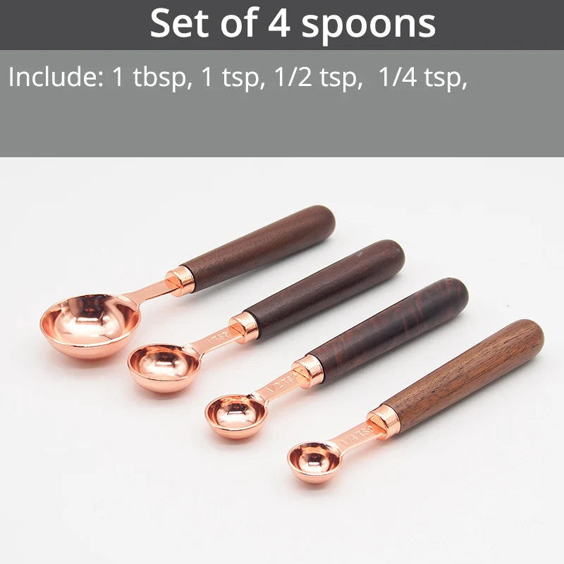 Measuring Cups & Spoons Set - Premium Stainless Steel Measuring Cups and Measuring Spoons for Dry and Liquid Ingredient