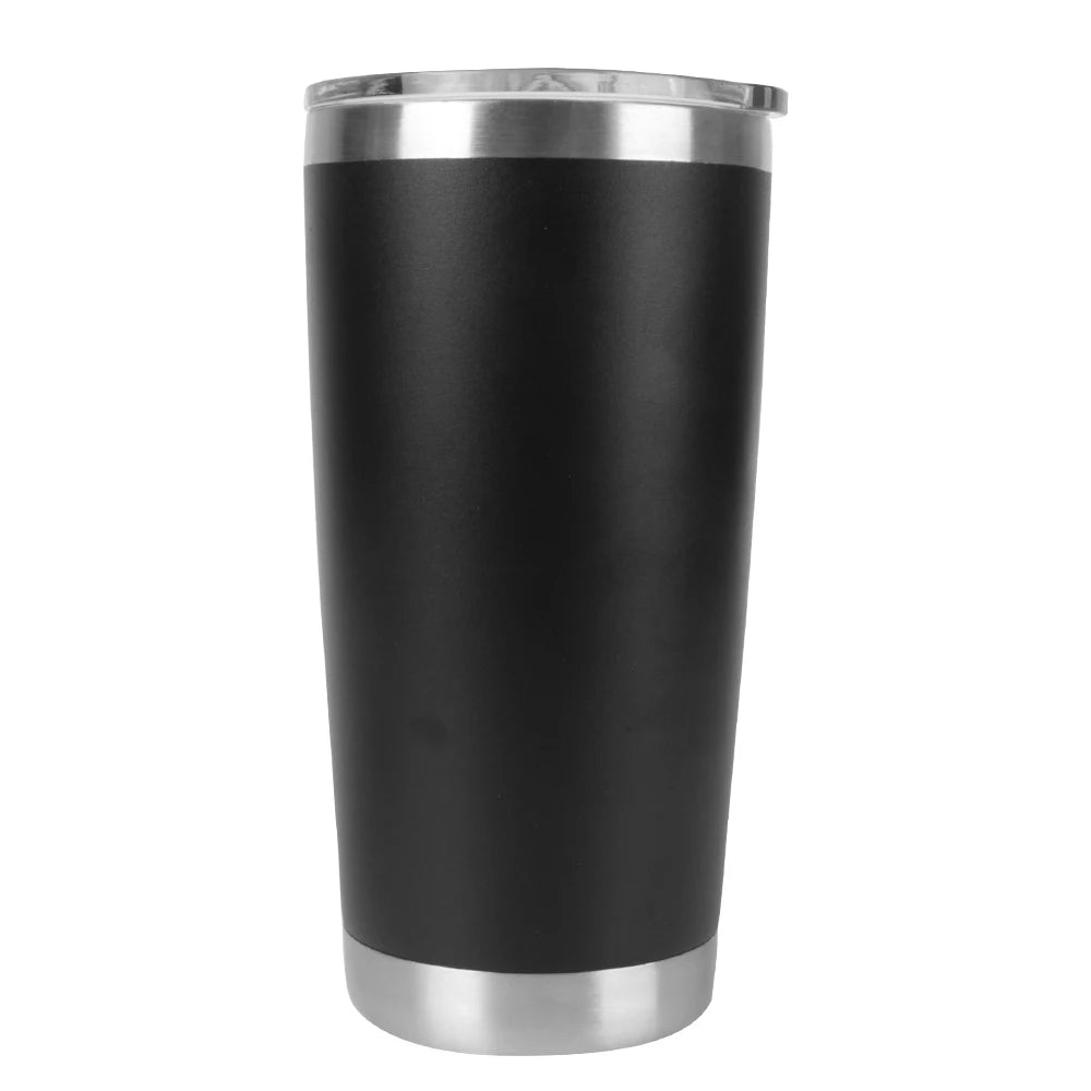 20oz Drinkware Thermal Mug Beer Cups Vacuum With Lids With Lids Stainless Steel Water Bottle Insulated Leakproof